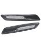 Répétiteurs latéraux DéfilantsLED  BMW Série E81, E82, E87, E88, E90, E91, E92, E93, E60 et E61 Carbone / Claire