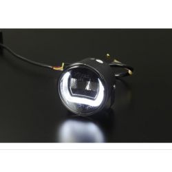 Fog lamp + Universal LED daytime running light 70mm - Motorcycle / car - W-made70