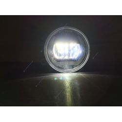 Fendinebbia + luce di marcia diurna a LED universale 70mm - Moto / auto - W-made70