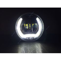 Fendinebbia + luce di marcia diurna a LED universale 70mm - Moto / auto - W-made70