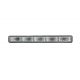 2x Universal daytime running light bars model 130010 - Clear Version - 10W - 6000K - 1000Lms