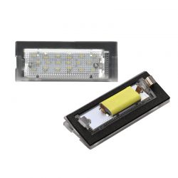 Pack 2 LED modules BMW E39 Series 5 Estate - license plate lighting - Plug&Play - CANBUS - 1996 to 2002