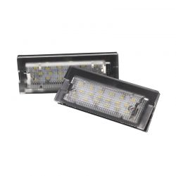 Pack 2 LED modules BMW E39 Series 5 Estate - license plate lighting - Plug&Play - CANBUS - 1996 to 2002