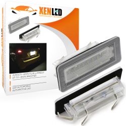 License plate light LED module pack for Smart Fortwo 451 (07-14) - LED license plate light