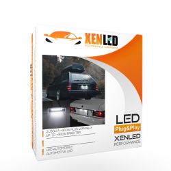 License plate lighting LED module pack for Mercedes SL-Class R129, E-Class T-Modell Kombi S124