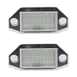 Pack de luces de matrícula LED para Ford Mondeo MK III MK3 (2000-2007) Luz de matrícula LED