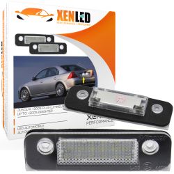 Pack modules LED éclairage plaque pour Ford Mondeo MK II (96-00) / Fiesta V / Fusion - Lumière de plaque d'immatriculation LED