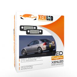 Pack de módulos LED de iluminación de matrícula para Ford Mondeo MK II (96-00) / Fiesta V / Fusion - Versión Clara
