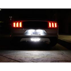 Iluminación de placa LED Ford Focus, Flex, Fusion, Mustang, Taurus - Sobre montaje original
