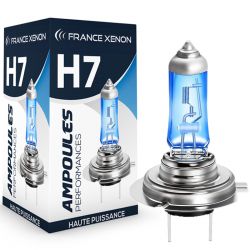 1 x Ampoule H7 55W 12V SUPER WHITE - FRANCE-XENON - Ampoule halogène PX26d