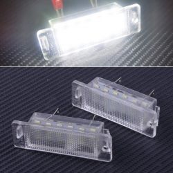 2x LED license plate modules Opel Astra F 92-98, Calibra 89-97 - LED license plate