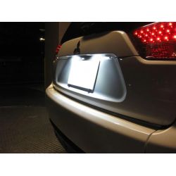 Luci targa a LED - Mitsubishi Lancer LED Evo X / Evolution - 2003 - 2016 - Targa a LED
