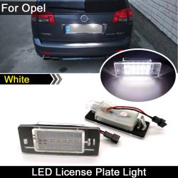 2x Modules LED éclairage plaque Opel Vectra C Estate 02-08 Plaque d'immatriculation LED