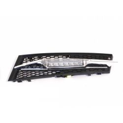 BMW E92 E93 3 Series (10-13) Pair of Integrated Front Bumper LED Daytime Running Lights - Grilles Included