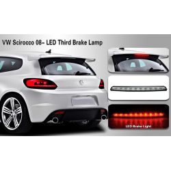 Dritte LED-Bremsleuchten – SCIROCCO ab 2008 mit 10 roten LEDs – LED-Bremsleuchten ohne OBC-ODB-Fehler