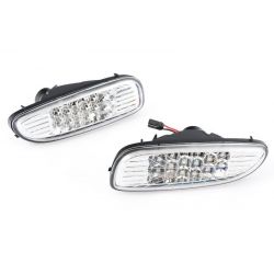 Luces antiniebla LED traseras Union Jack transparentes - Mini Cooper JCW R56 Hatchback, R57 Convertible, R58 Coupe, R59 Roadster