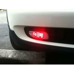 2 luces antiniebla LED traseras Union Jack ahumadas: Mini Cooper JCW R56 Hatchback, R57 Convertible, R58 Coupe, R59 Roadster