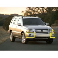 Fendinebbia a LED + Luci diurne Subaru + Toyota HIGHLANDER, PRIUS - Plug&Play senza errore OBD OBD
