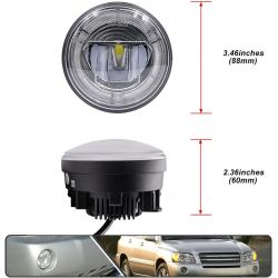Faros antiniebla LED + Luces diurnas Subaru + Toyota HIGHLANDER, PRIUS - Plug&Play sin error OBC OBC