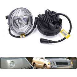 LED Anti-brouillard + Feux de jour Subaru + Toyota HIGHLANDER, PRIUS - Plug&Play sans erreur ODB OBC