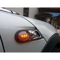 LED-Seitenblinker für Mini Cooper R55 R56 R57 R58 R59 2005–2015 – Smoke Version 3 LED