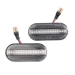 2x Volkswagen, Audi, Seat, Skoda and Ford LED side indicators - Clear Version - Repeater