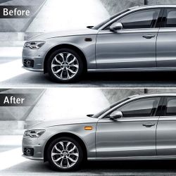 Audi A4/S4/RS4, TT 8J, A3 8P, A6/S6, C5 und A8 D3 LED-Seitenblinker – Rauchversion – Repeater – CANBUS