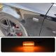 2x Audi A4/S4/RS4, TT 8J, A3 8P, A6/S6, C5 and A8 D3 LED side indicators - Clear Version - Repeaters - CANBUS
