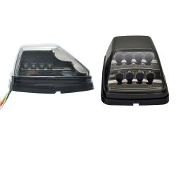 2x Indicatori LED a scorrimento + Luci diurne Mercedes Classe G W463 G500, G55 AMG, G550 - Versione fumè - Parafanghi a LED