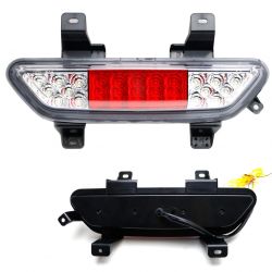 Rear fog lamp + LED reversing lights Ford Mustang 2015-2017 - Clear and Red Version - PLug&Play