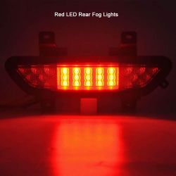 Faro antiniebla trasero + luces de marcha atrás LED Ford Mustang 2015-2017 - Versión transparente y roja - PLUg&Play