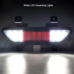 Rear fog lamp + LED reversing lights Ford Mustang 2015-2017 - Smoke and Red Version - PLug&PLay