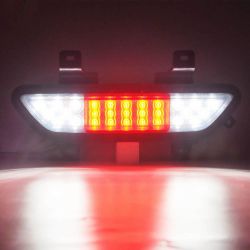 Antibrouillard arrière + feux de recul LED Ford Mustang 2015-2017 - Version Fumée et Rouge - PLug&PLay