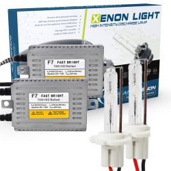 Kit xenon H7 - 6000°K - 75W slim - Rally Cup - Conversão HID - Par