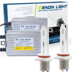 HB3 9005 xenon kit - 6000°K - 75W slank - Rally Cup - HID konvertering - Par