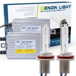 H9 H11 xenon kit - 4300°K - 75W slank - Rally Cup - HID konvertering - Par