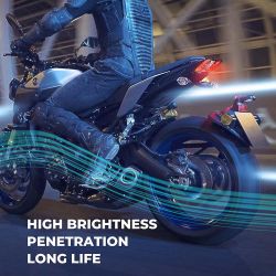 Luces traseras LED Yamaha Yamaha MT09, FZ09, MT-09, FZ-09, 2017 a 2020 Luces de freno/laterales + intermitentes - Homologados