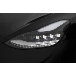 2x TESLA Model 3 and Y 2019 to 2021 LED Headlights - Full Scrolling LED - Right and Left