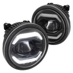 2x Fog lamps + LED daytime running lights Jeep Wrangler, Grand Cherokee, Dodge Charger and Journey