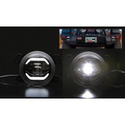 2x Faros antiniebla + luces diurnas LED Jeep Wrangler, Grand Cherokee, Dodge Charger y Journey