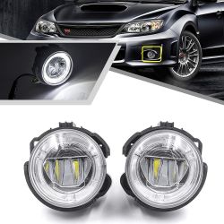 2x Fog lights + LED daytime running lights Subaru Forester, Impreza WRX STI - Plug&Play - CANBUS