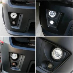 2x Fog lights + LED daytime running lights Subaru Impreza & WRX 2008 to 2012 - Plug&Play - CANBUS