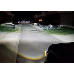 2x Nebelscheinwerfer + LED-Tagfahrlichter Jeep Wrangler JK, Grand Cherokee, Dodge Charger und Journey – RUND