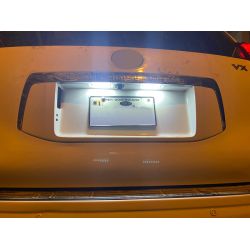 2x Éclairages plaque LED Land Cruiser Prado (GX) à partir de 2009 / Lexus GS - Plaque d'immatriculation LED