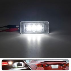 2x LED-Kennzeichenbeleuchtung Dacia Duster, Nissan Altima Serena Suzuki Landy - LED-Kennzeichenbeleuchtung