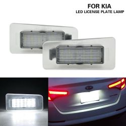 2 luci targa a LED Hyundai Elantra, I30, Kia Ceed Cerato Forte - targa a LED