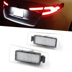 2x luces de matrícula LED Hyundai Elantra, I30, Kia Ceed Cerato Forte - matrícula LED