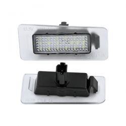 2x Éclairages plaque LED Hyundai Elantra, I30, Kia Ceed Cerato Forte - Plaque d'immatriculation LED