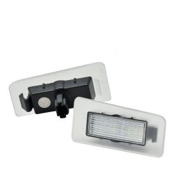 2x Éclairages plaque LED Hyundai Elantra, I30, Kia Ceed Cerato Forte - Plaque d'immatriculation LED