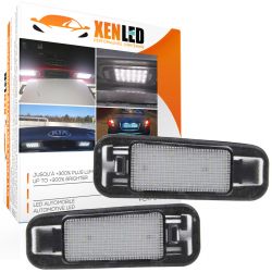 2x Kia Rio 2006 to 2011 LED license plate lights - LED license plate